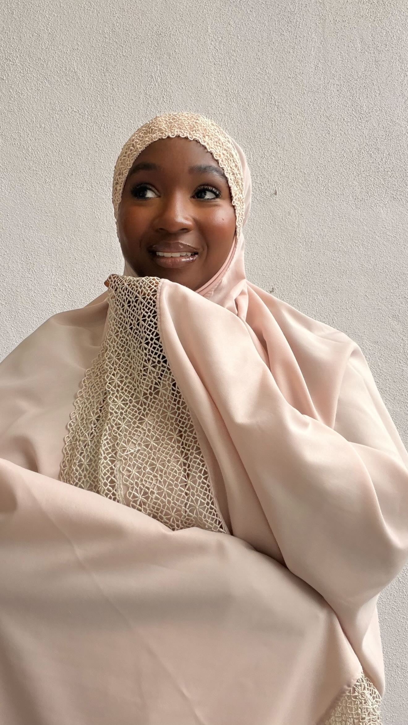 Robe de prière Malaisienne Brodée