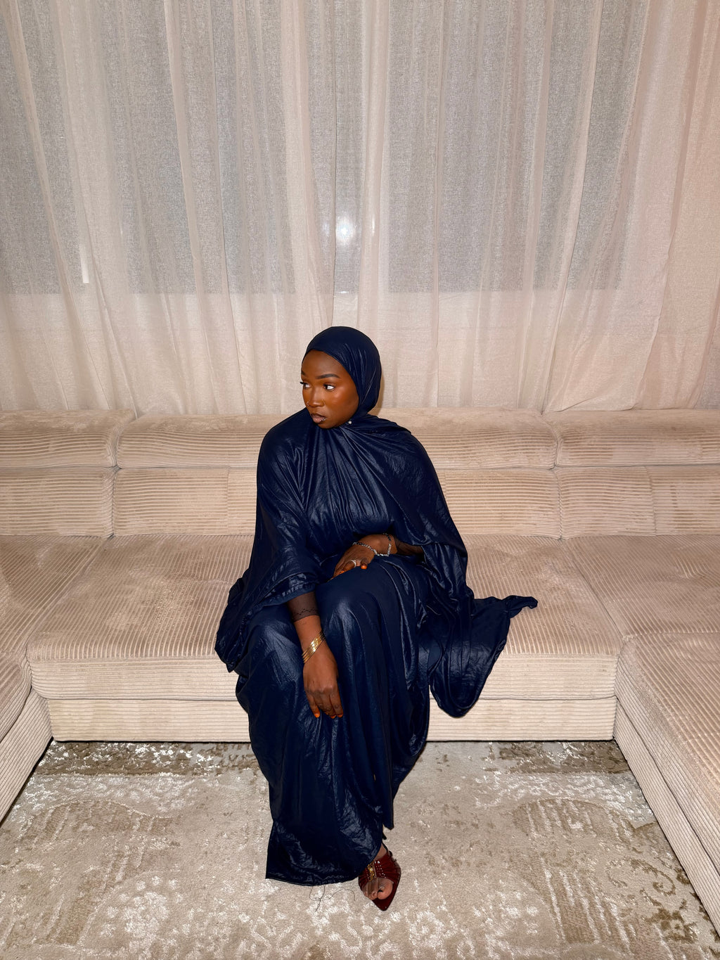 Robe Shaden Bleu nuit