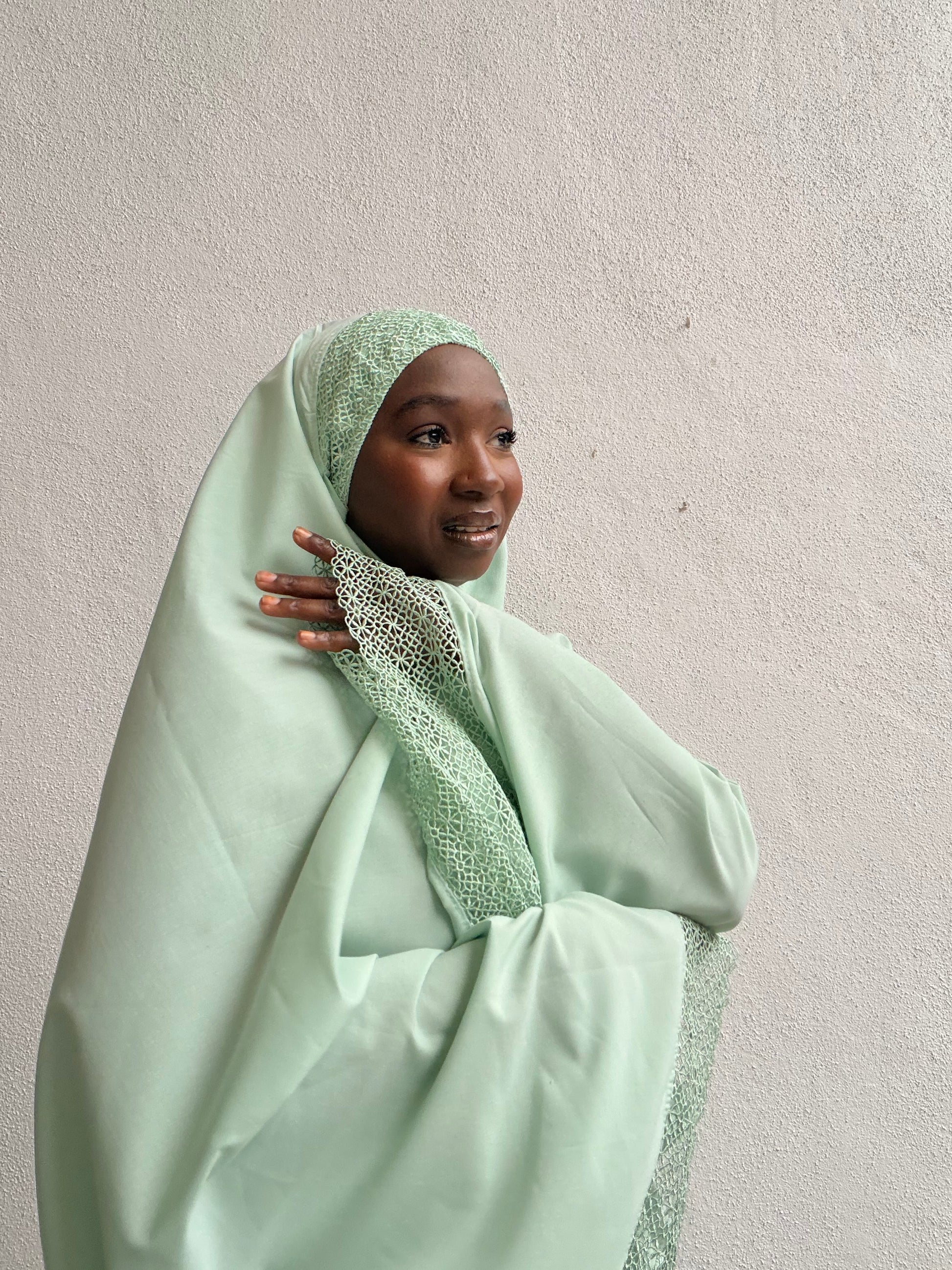 Robe de prière Malaisienne Brodée